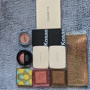 Lightly used blushes and bronzers